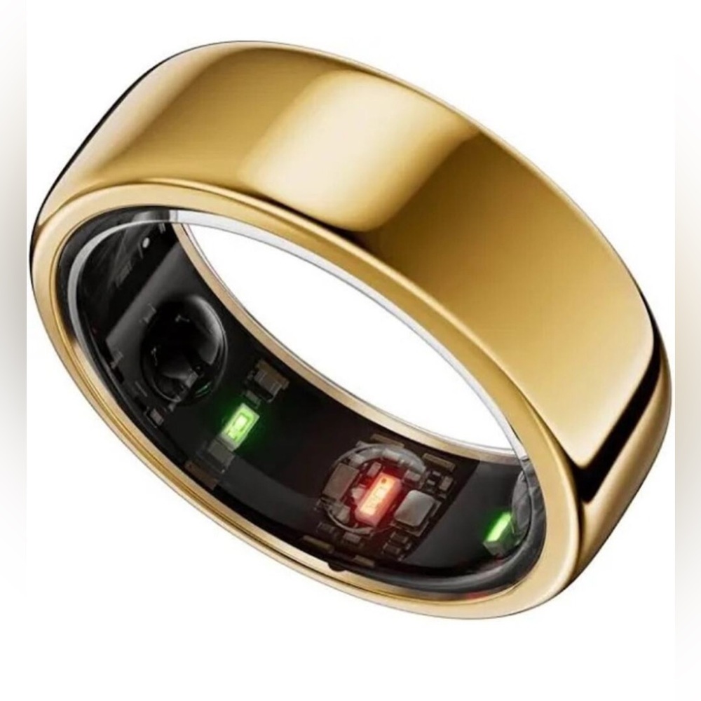 ⭐️ Oura Ring Gen3 Horizon in Gold - Size 8 - with Charger & Original Packaging